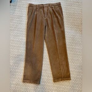 Men’s Dockers Plush Corduroy Pants in Camel